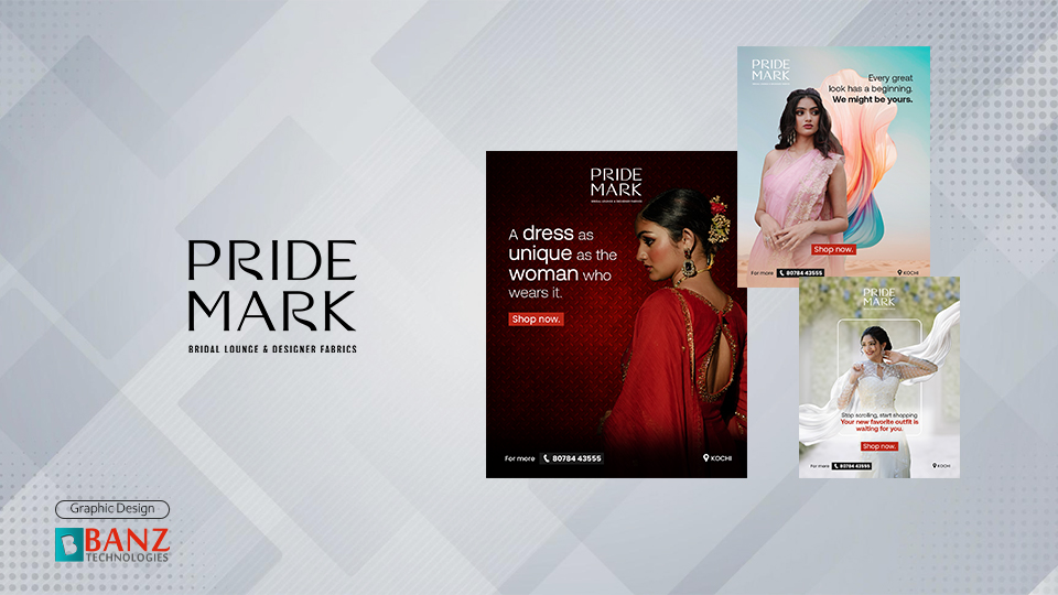Pridemark Social Media and Brand Collaterals