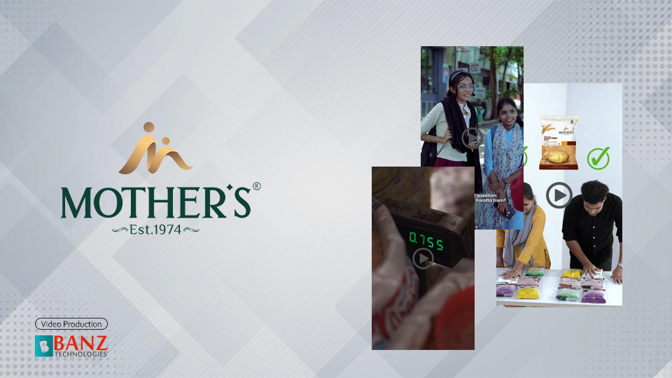 Mothers Food Products Video Production