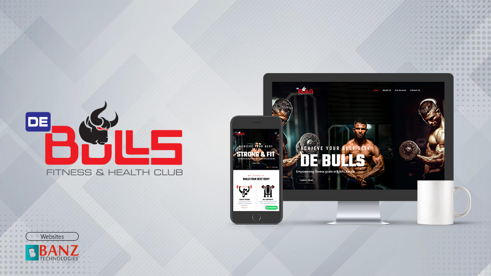 Debulls Gym Website Development